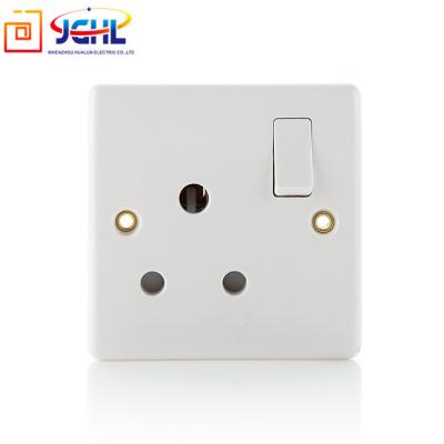 China Safety OEM Design Quality 15A Wall Lamp Switch Electrical Socket for sale