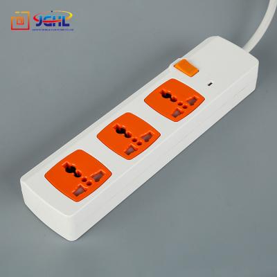 China Safety Size British Quality PC Multi Strip 13A 1 3 Way Extension Socket for sale