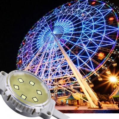 China Hotel Waterproof RGB Led Light Dot Pixel Light For Tower Amusement Lighting Decoration for sale