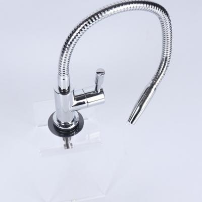 China Universal Tube Faucet Thermostatic Zinc Alloy Tip Hot And Cold Tube Swivel Sink Faucet Wash Kitchen Faucets for sale