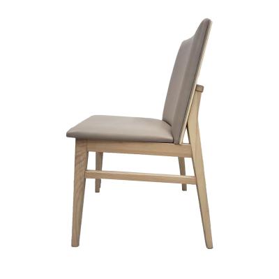 China Wholesale Hot Sale Brown Wooden Leisure Backrest Cooling Chair Dining Chair For Ding Room Bedroom Coffee Shop Office for sale