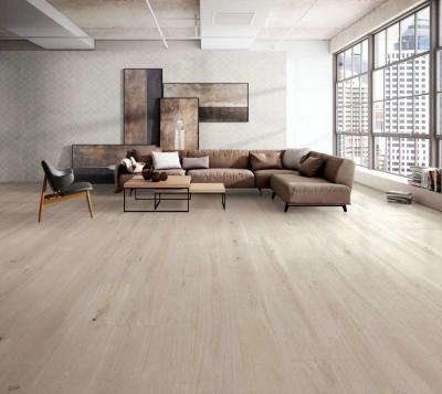 China New Arrival Modern Color Brushed Parket European White Oak Hardwood Flooring Engineered Coating &Lacquered Oiled for sale