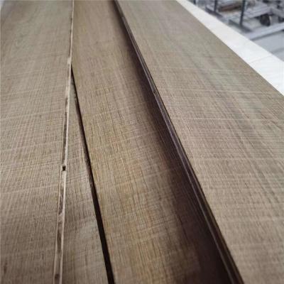 China Rustic Saw Mark Cross Cut Smoked White European Oak Oiled Hard Wax Multiply Engineered Wood Parquet Flooring for sale