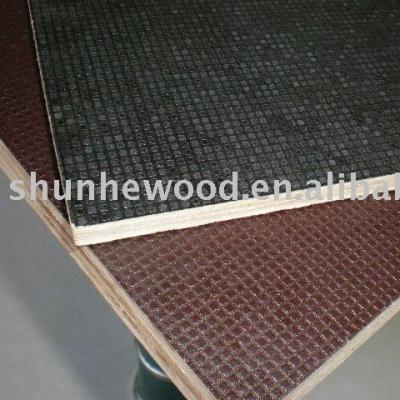 China Indoor Anti-slip film faced plywood for sale