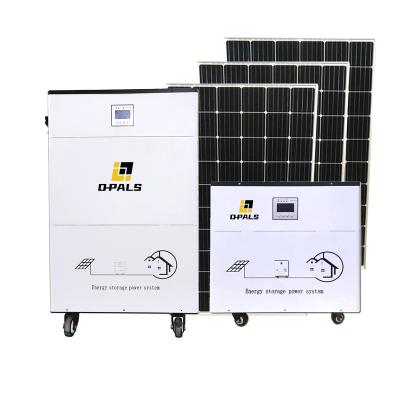 China Home All In One 3000W 5000W 5KW 8KW Solar Generator Power Small Home Products Off Grid Solar Power System for sale