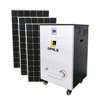 China Home Solar Hybrid Solar Power System Batteries 48v 5kwh Inverter System PV Inverter System For Hotels 5KW MPPT for sale