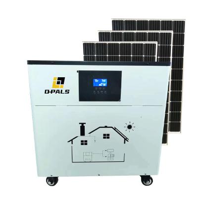 China Best Remote Control All In One Residential Energy Storage System 3000W 5000W 8000W Home Solar Power Storage System Solar Generator for sale