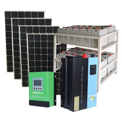 China Off Grid Solar Power System Energy Storage Generator AC Power Storage Solar Outdoor Power Supply 1kw 2kw 3k 5kw 6kw 50*36*17cm for sale