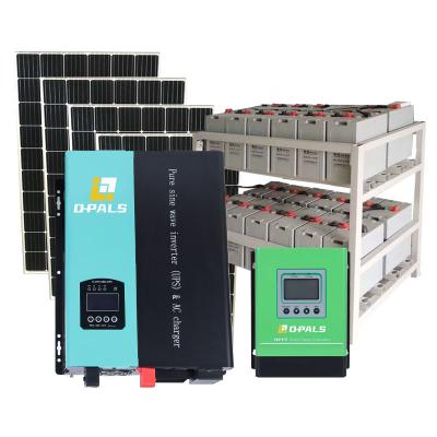 China 1Kw 2Kw 3Kw 5Kw 6Kw 8Kw Complete Home Solar Off Grid Power System Solar Generator For House 50*36*17cm for sale