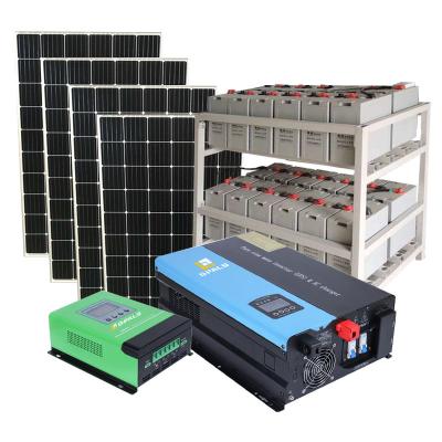 China 8Kw System Solar Powered Solar Inverter Hybrid Solar Power System For USA Market 50*36*17cm for sale