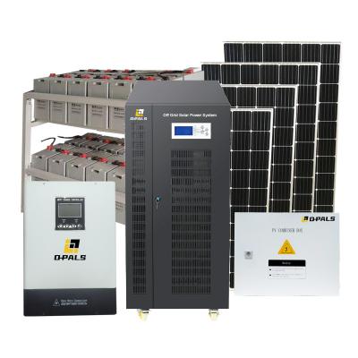 China 10KW 20KW 25KW On Off Pure Solar Power Inverter DC AC Mppt Inverter Charger Sine Wave Grid Converter Solar Generator 35*35*75cm for sale