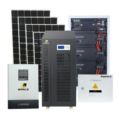 China 10kW 15kW 20kW 25KW 30KW MPPT Hybrid Inverter For Renewable Energy US Home Energy Storage Solar System 65*30*75cm for sale