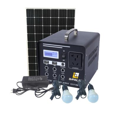 China C Type Solar Generator 300w 500W 1000w Lithium Battery Off Grid Mini Camping Power Station With Solar Panel for sale