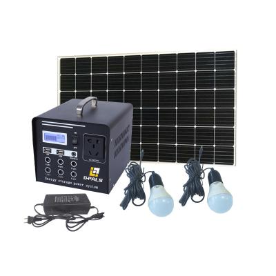 China Type C Portable Solar Powered Generator 500w 1000w Universal Fishing Storage Battery Camping Outdoor Emergency Power Supply for sale