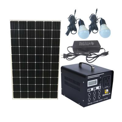 China Type C 500W Offline Solar Generator Power Backup Generator Power Station Portable Solar System For Home Ministry Emergency Power for sale