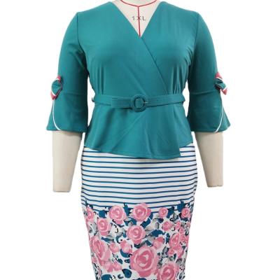 China The latest viable new Chinese style can be customized African plus size casual skirt is summer bag hip slim skirt for sale