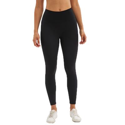 China QUICK-DRYING High Waist Fitness Leggings Women's Non-T Seam Cropped Yoga Pants Gaiters for sale