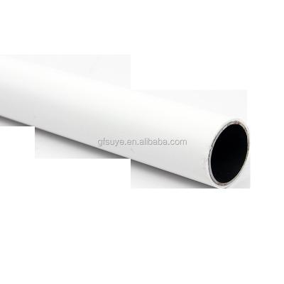 China Hotels Diameter 28mm Hot Melt Adhesive PE Lean Tube, Lean Pipe For Rack Design for sale