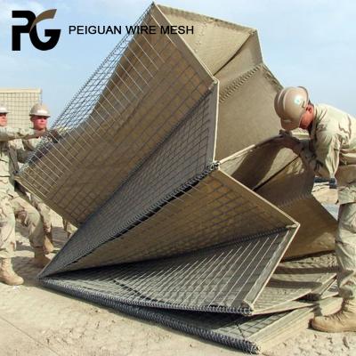 China Durable Flood Barrier Welded Boxes For Military Barrier Hesco Military Barrier System for sale