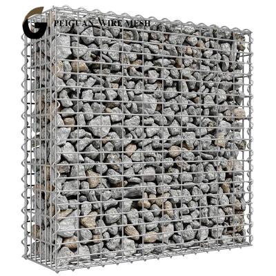 China Easily Assembled Hot Gabion Welded Wire Mesh Boxes Stone Gabion Retaining Wall Supplier China for sale