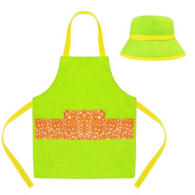 China Adjustable neckstrap for kids excellent fit gardening tool kit with cotton apron and bucket hat set adjustable neck strap for kid excellent fit for sale