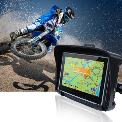 China High Quality 4.3 Inch Automotive Motorcycle Gps Navigation For Riding for sale