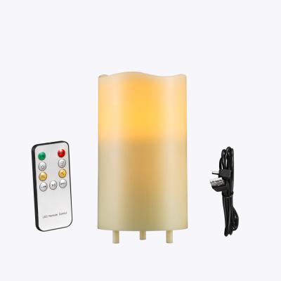 China No LED Light BT Music Speaker Wax LED Candle Light for sale