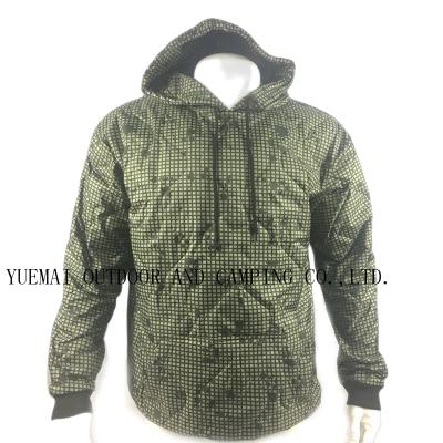 China Outer: Rip-stop nylon; Lining: Polyester Wholesale Rhodesian Woobie Hoodie Outdoor Lightweight Quilted Camouflage Woobie Hoodie for sale