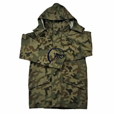 China Polish Army Breathable Waterproof PL Uniform Camouflage European Market Waterproof Military Tactical Parka for sale