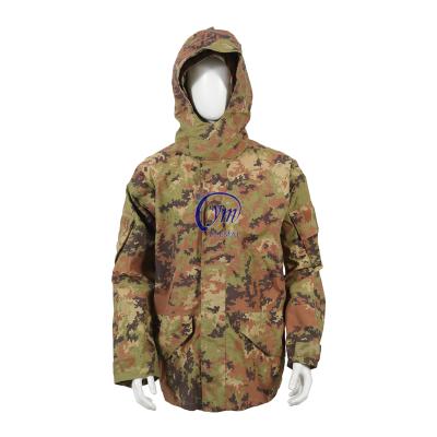 China Camouflage Waterproof Vegetable Tactical Breathable Military Army Italian Waterproof Jacket for sale