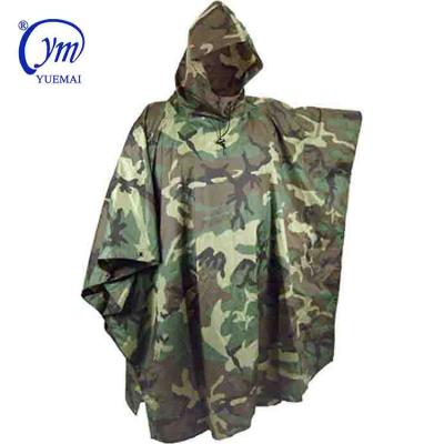 China ARMY RAINWEARS Long Waterproof Military Raincoat Coat Army Combat Camouflage Tactical Poncho for sale