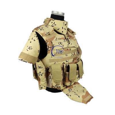 China PE (Polyethylene) UD/Aramid UD OEM OEM Body Ballistic Vest Full Body Armor Army Bullet Proof Vest Tactical Protection for sale