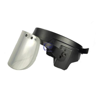 China Bulletproof Waterproof And Fog Proof Sun Visor Ballistic Shield For Helmet Fix Ring Bullet Proof Sun Visor FAST Guard Mask For Helmet for sale