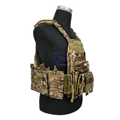 China Outdoor Quick Release Comfortable Custom Military Tactical Bandolier Vest Molle Tactical Vest for sale