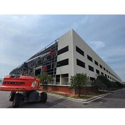 China Industrial Commercial High Rise Hotel Building , Lightweight Steel Structure Building Warehouse for sale