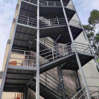 China Fast Installation Fabricated Steel Structure Construction For Multi Story / High Rise Buildings for sale