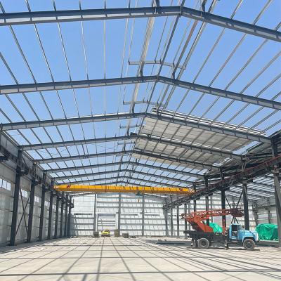 China Industrial Storage H Beam Mezzanine Floor Steel Structure Building Easy Install for sale