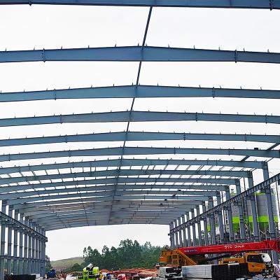 China Prefab Residential Steel Buildings Workshop , Galvanized Steel Frame Modular Buildings for sale