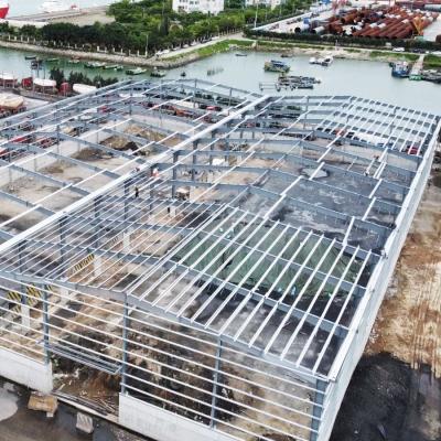 China Light Steel Structure Building Warehouse , Industrial Steel Fabricated Building for sale