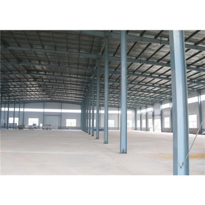 China Prefabricated Steel Construction Industrial Metal Storage Sheds Warehouse Workshop Plant for sale