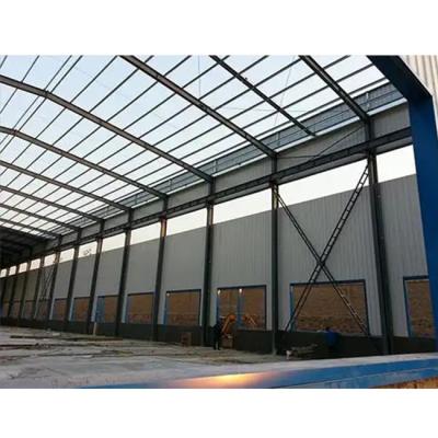 China Prefabricated Portal Frame Metal Building Warehouse, Galvanized Steel Construction Building for sale