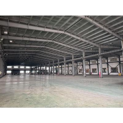 China Large Span Prefab Steel Structure Hangar Factory , High Strength Metal Hangar Building for sale