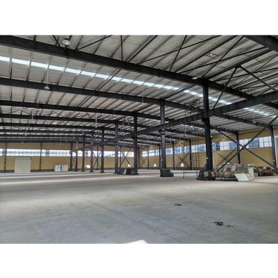 China Pre Engineered Metal Building Construction , Prefab Light Steel Structure Workshop for sale