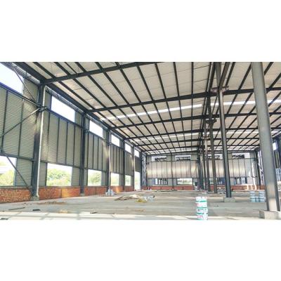 China Industrial Galvanized Metal Building Construction , Prefabricated Steel Structure Factory for sale