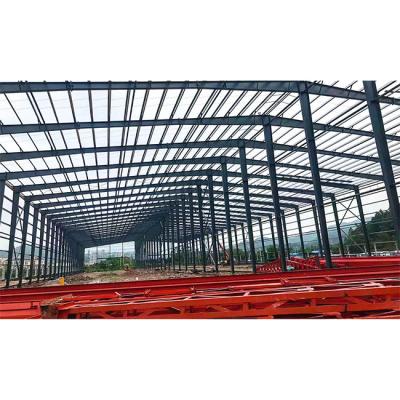 China Vinnige installatie Prefab Steel Structure Auto Showroom, Modern Steel Frame Office Gebouw Te koop