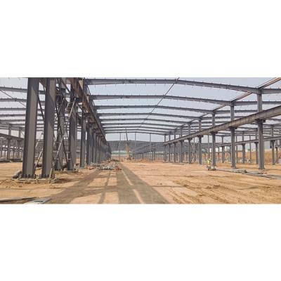 China High Strength Light Steel Structure Warehouse Durable Prefabricated Steel Structure Workshop for sale