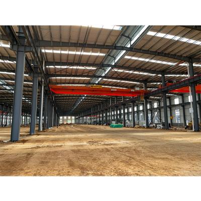 China Fast Assembly Prefabricated Factory Building , Workshop Steel Structure PEB for sale