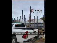 light steel structure prefabrication metal factory portal frame steel structure workshop building cu