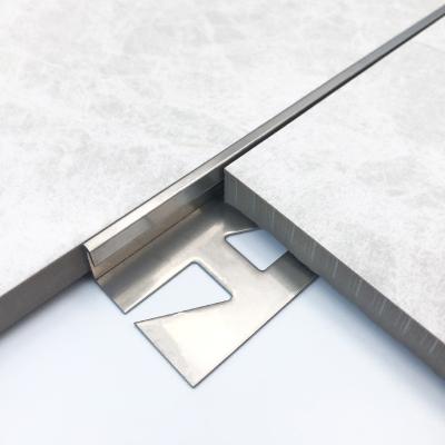 China 2022 Hot Sales Modern Factory Tile To Trim Stainless Metal Trimming Stainless Steel Angle Trim for sale