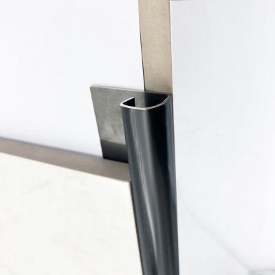 China Modern Foshan Factory Hairline Titanium 201 Stainless Steel Tile Trims Corner Edge Protector For Pillars for sale